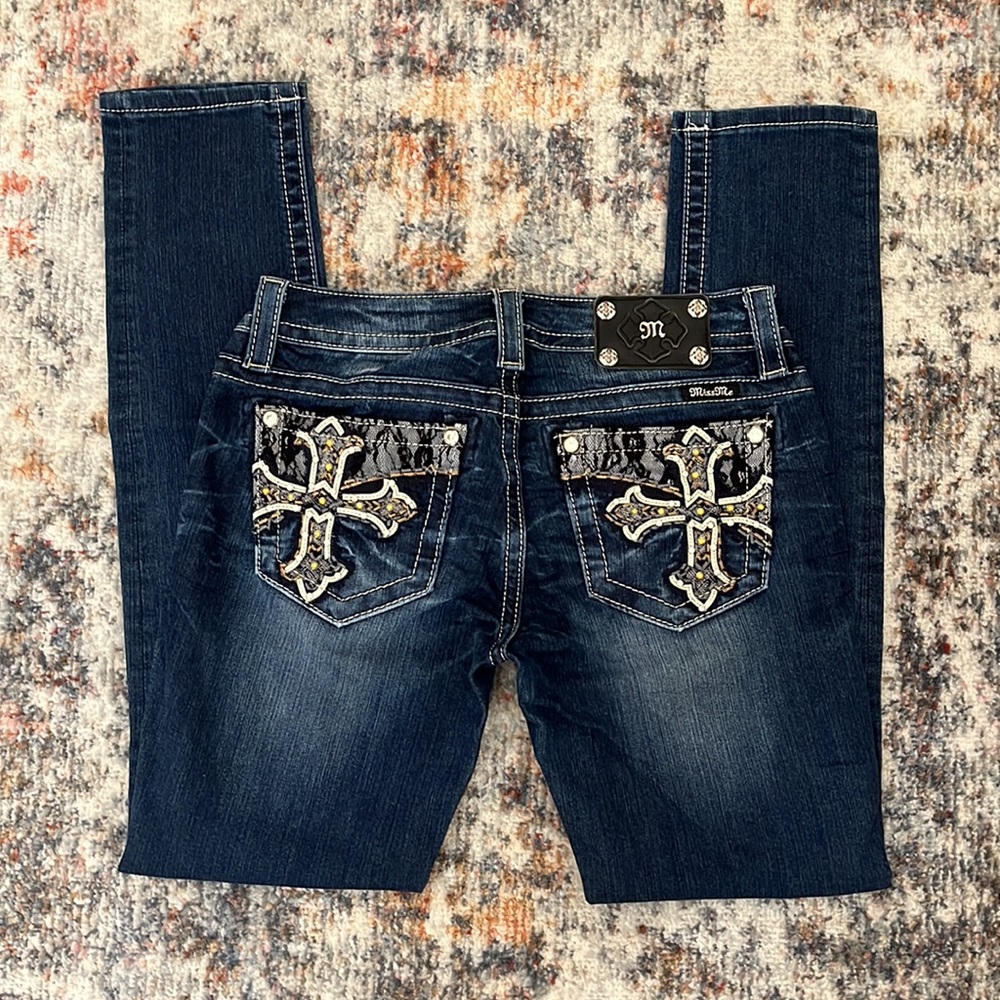 MISS ME size 28 signature skinny - Picture 2 of 4